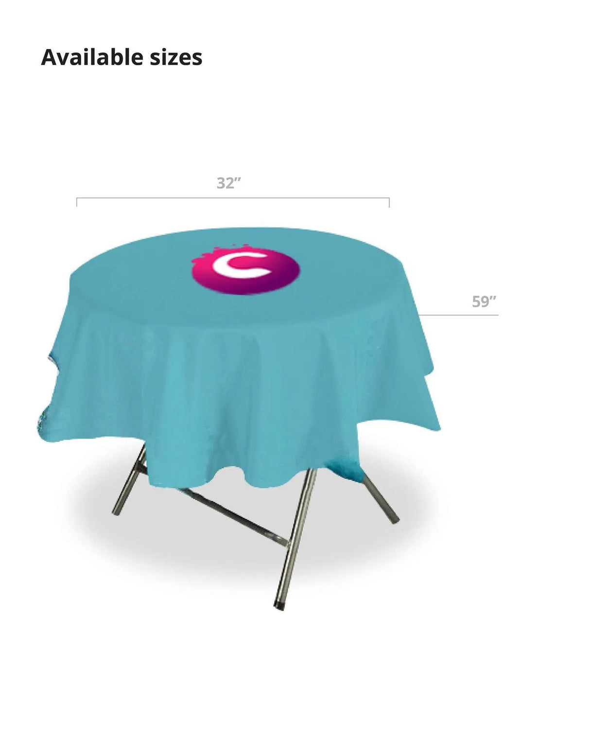 Custom Non-Fitted Table Covers Square / Round HiStandards