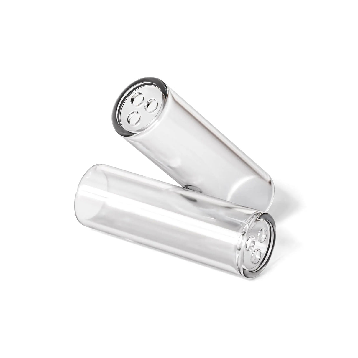 10mm Round Glass Filter Tips w/ Holes Rougar