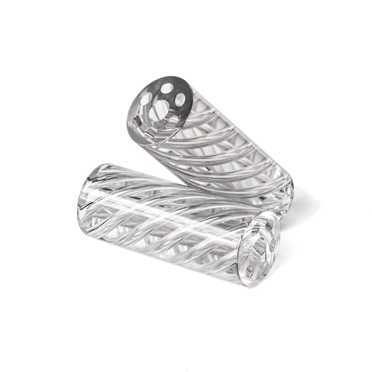 12mm Spiral Glass Filter Tips HiStandards