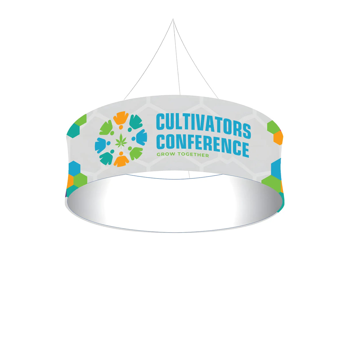 Custom 10 ft. Circle Hanging Banner HiStandards