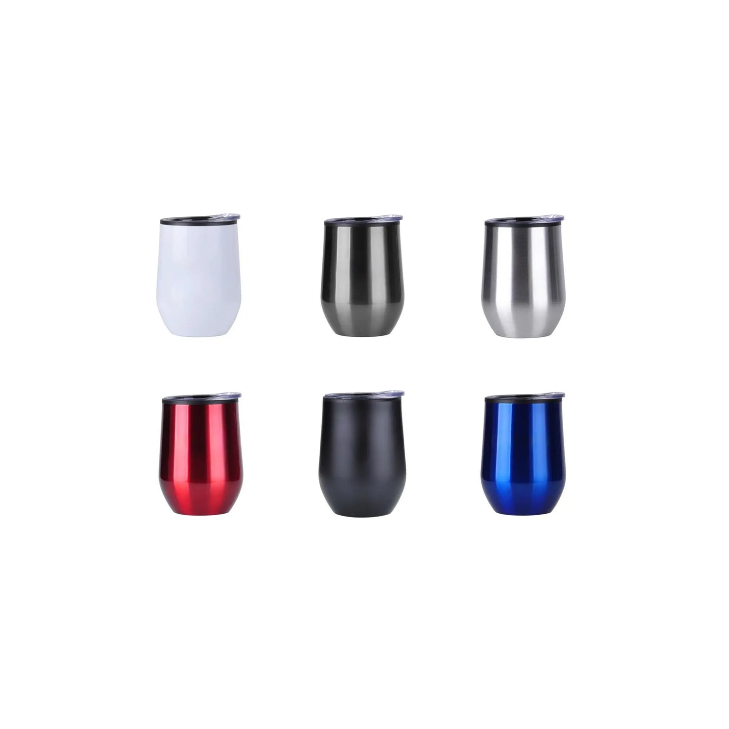 Custom Stainless Steel Stemless Wine Glass With PP Lining 12oz - HiStandards Packaging