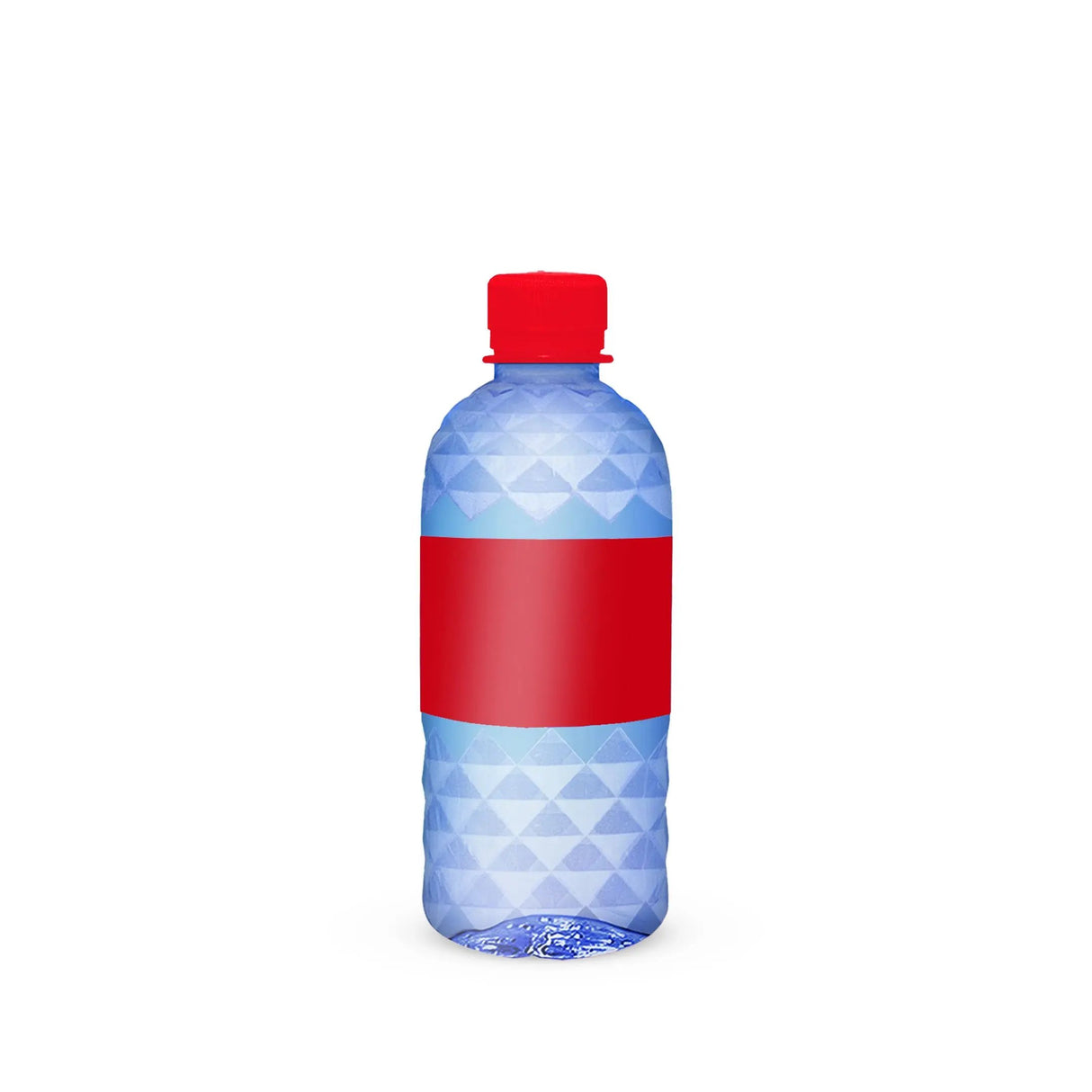 Custom Blue Diamond Cut Bottle 12oz with Premium Cap Color HiStandards