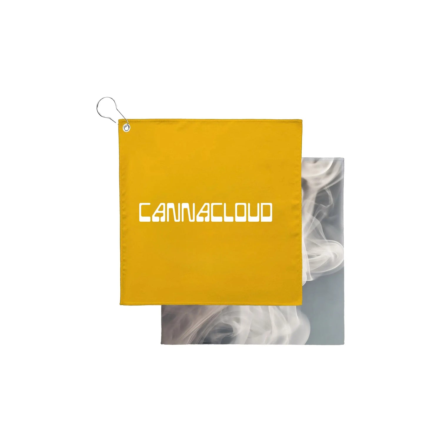 Custom 12x12 Sublimated Golf Towel w/Grommet - 200GSM - Sublimation HiStandards