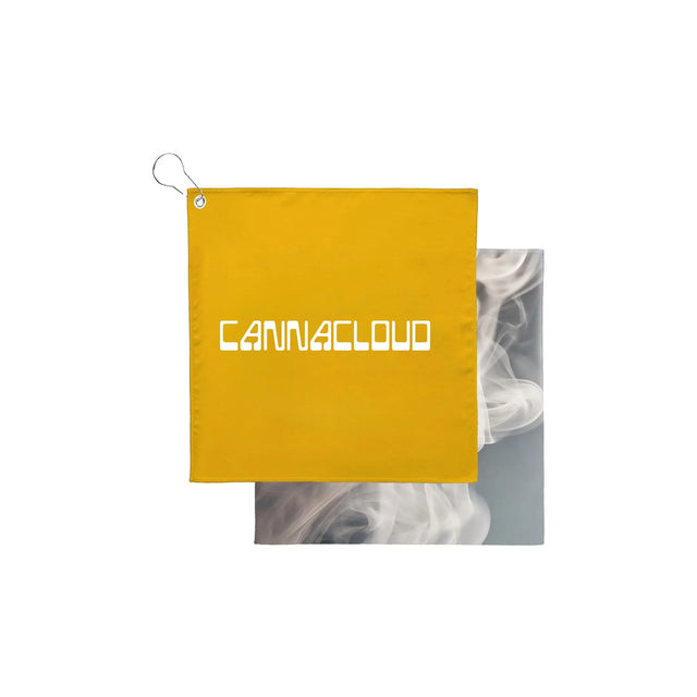 Custom 12x12 Sublimated Golf Towel w/Grommet - 200GSM - Sublimation HiStandards