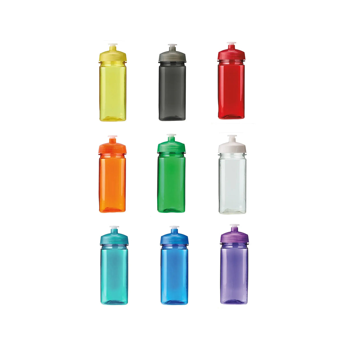 Custom Plastic Sports Water Bottle 16oz - HiStandards Packaging