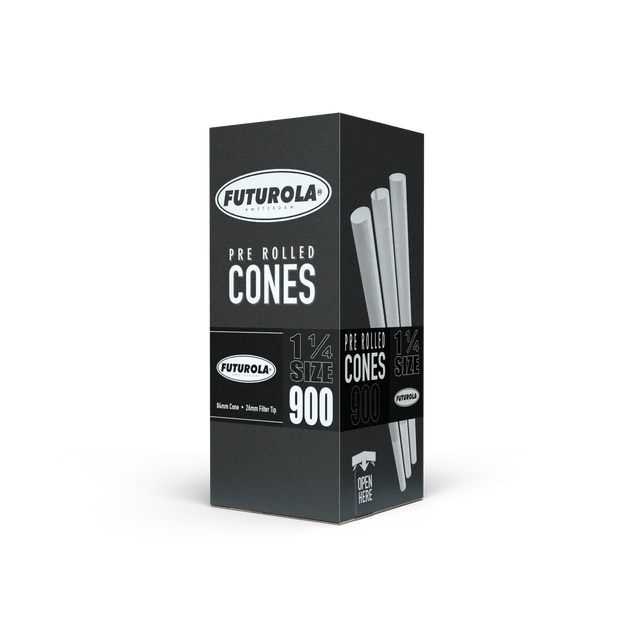 Futurola® 84/26 Standard Paper Pre-Roll Cones 1 1/4 Futurola