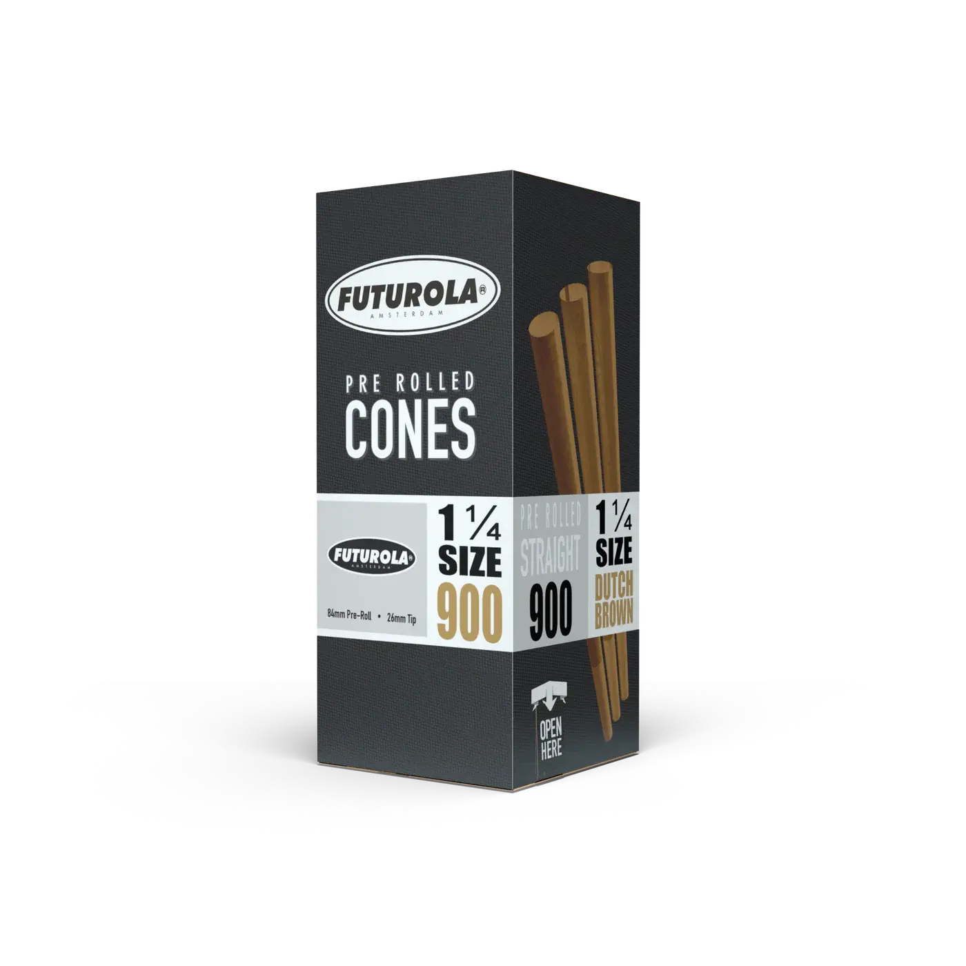 Futurola ® 84/26 Slender Paper Pre-Roll 1 1/4 Straight Futurola