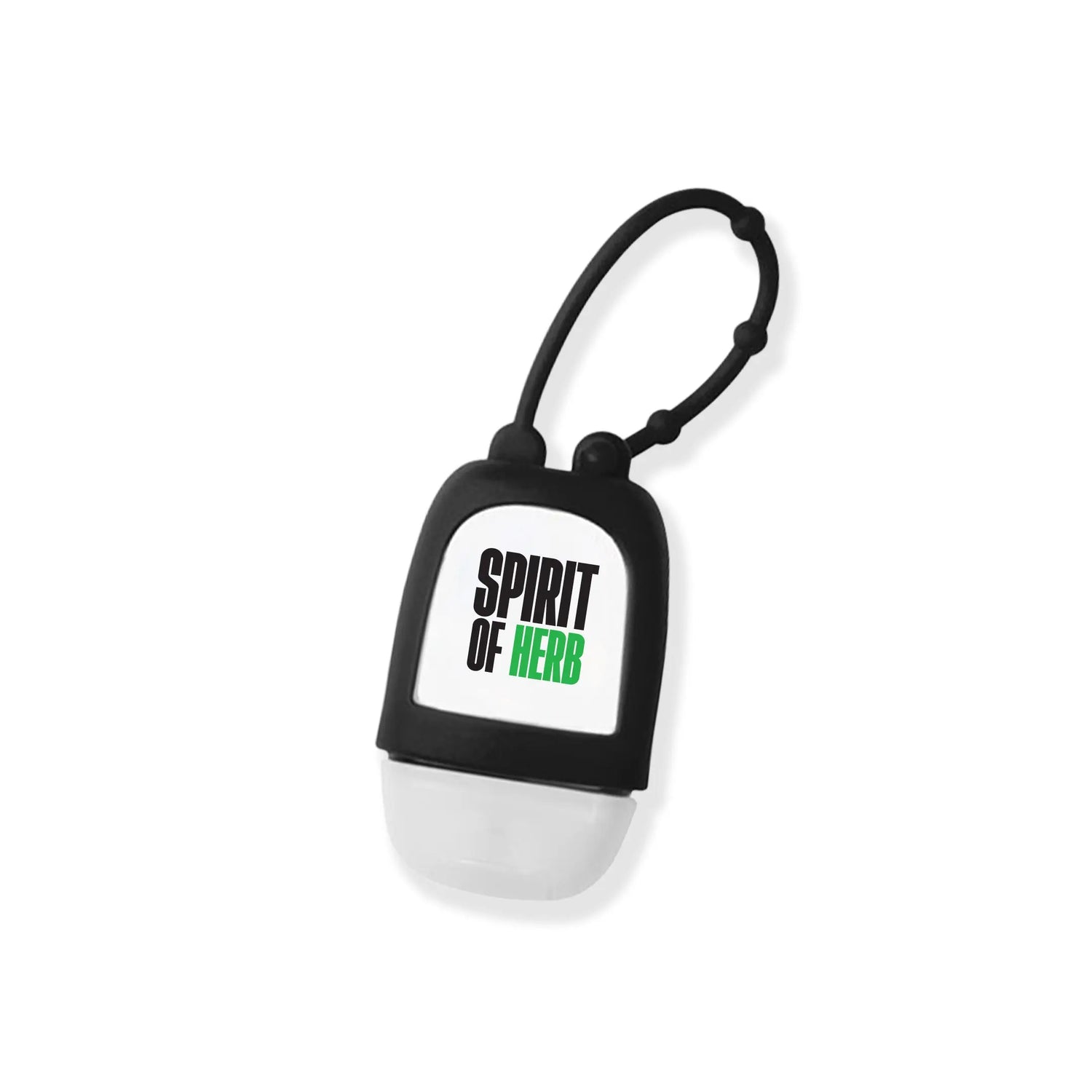 Custom 1oz Hand Sanitizer Gel in Silicon Case w/ Strap HiStandards