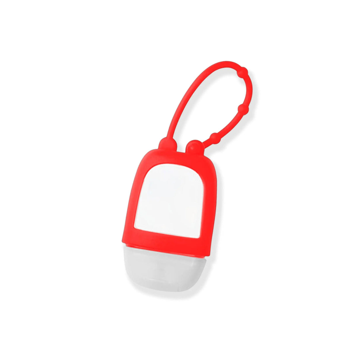 Custom 1oz Hand Sanitizer Gel in Silicon Case w/ Strap HiStandards