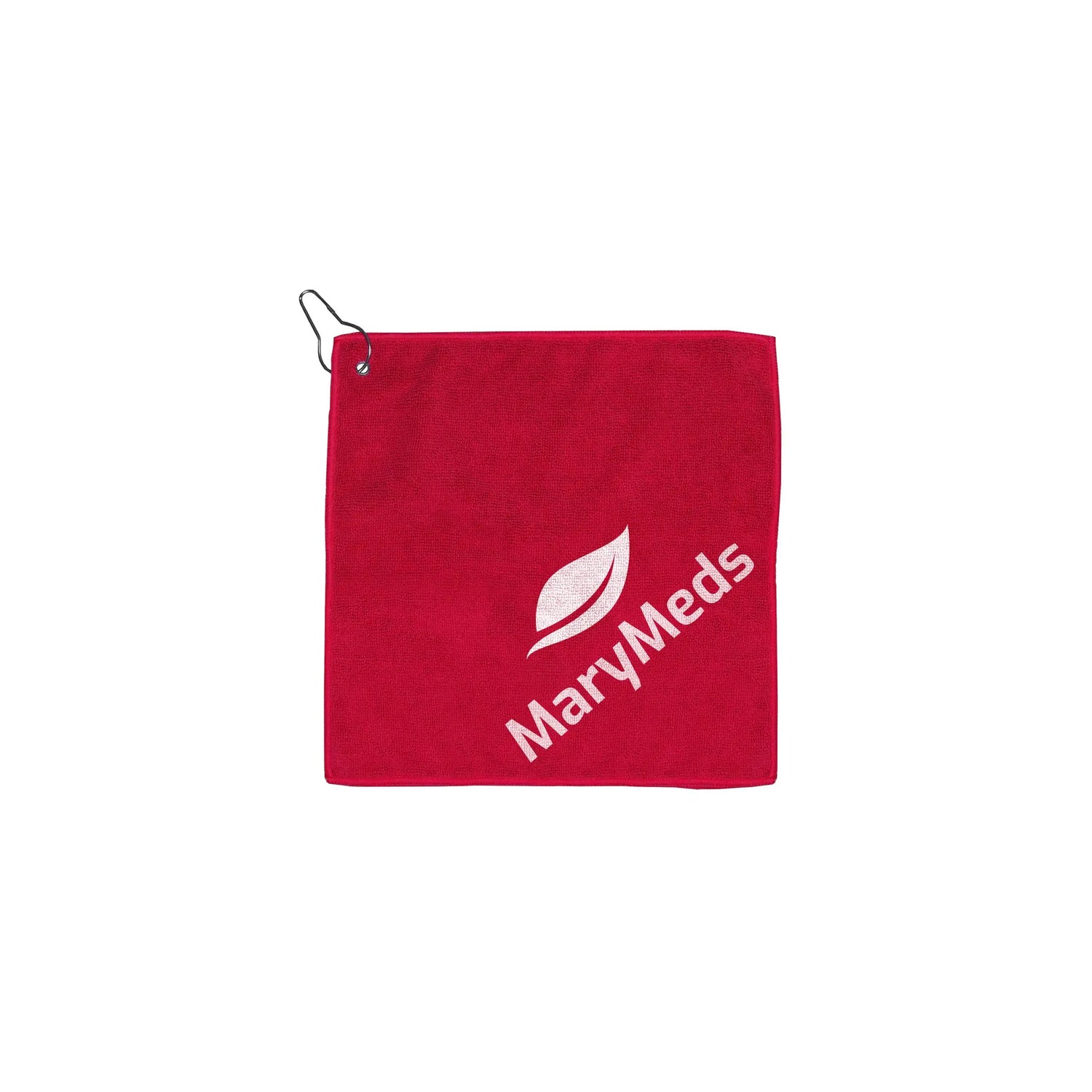 Custom 300GSM Microfiber Golf Towel with Metal Grommet and Clip HiStandards