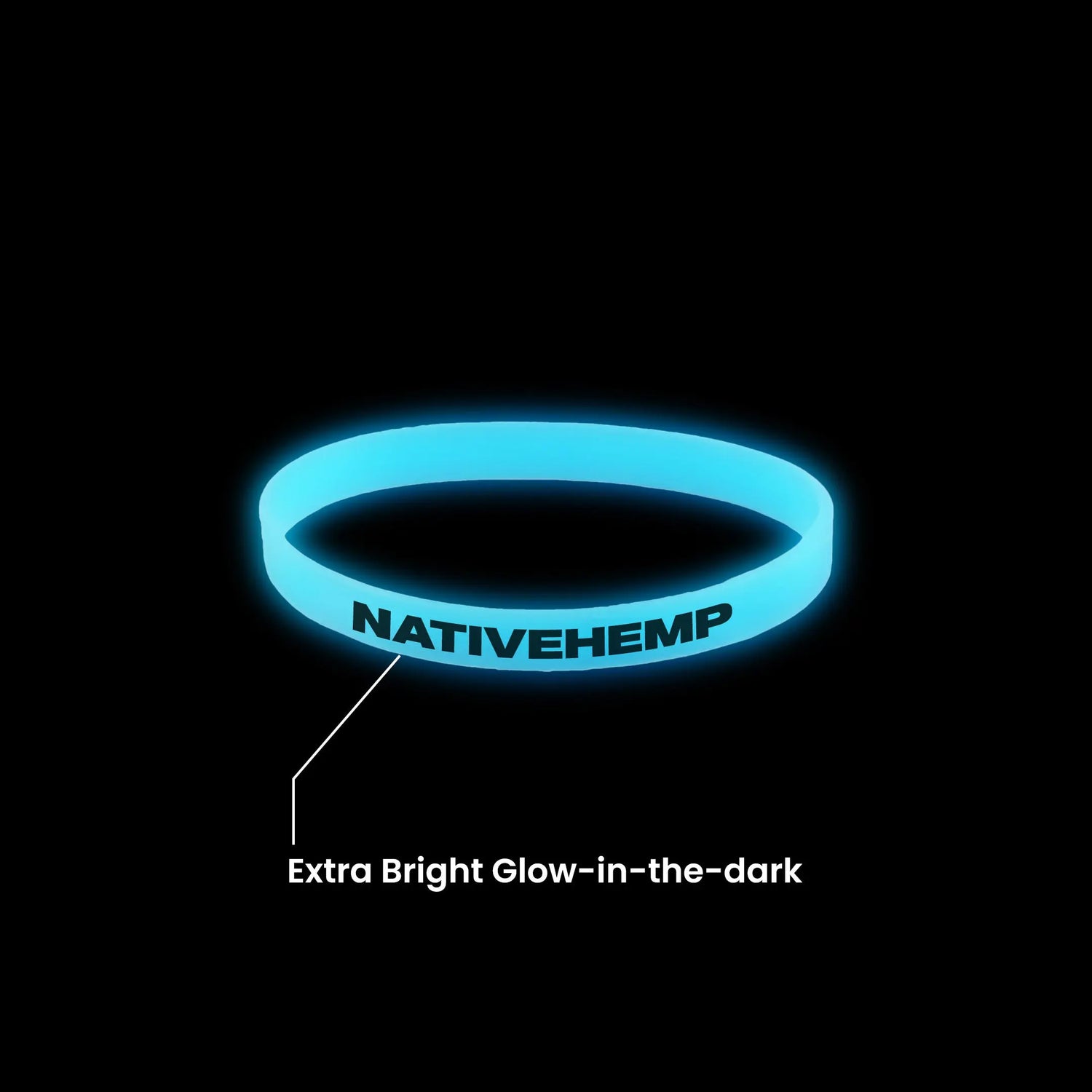 Custom Sprinters Glow In The Dark Silicone Bracelet HiStandards