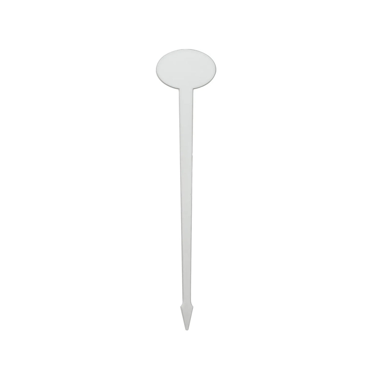 Custom 6" Oval Plastic Drink Stirrer - HiStandards Packaging - Plastic - Stirrer