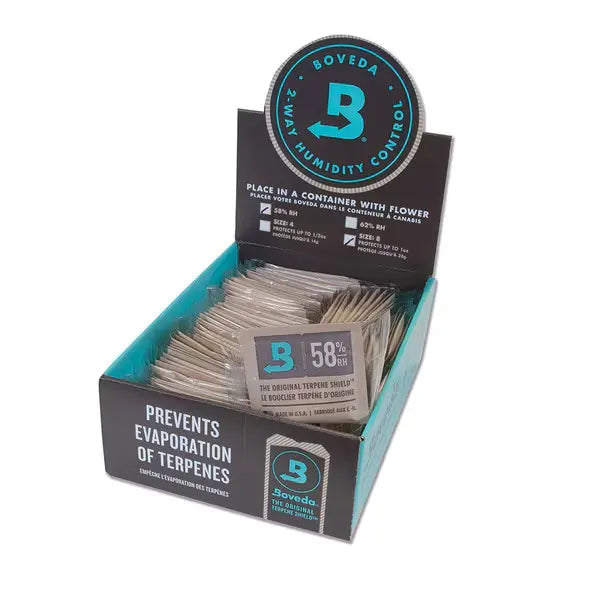 Boveda 58% RH Humidity Packs – 8g Wrapped – 100ct Retail Carton HiStandards