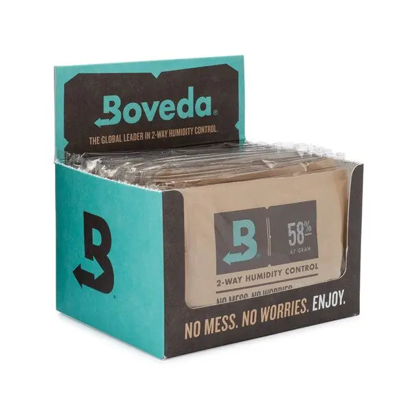 Boveda 58% RH Humidity Packs – 67g Wrapped – 12ct Retail Carton HiStandards