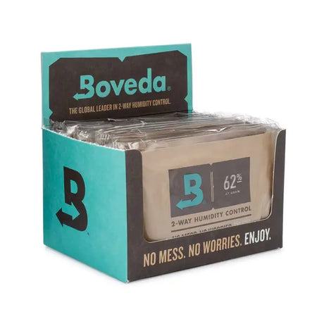 Boveda 62% RH Humidity Packs – 67g Wrapped – 12ct Retail Carton HiStandards