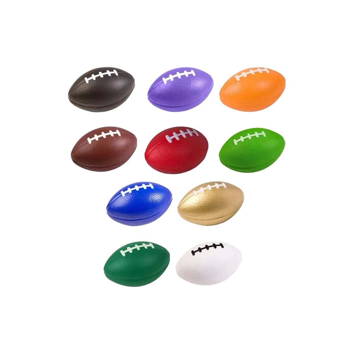 Custom Football Stress Ball 3" - HiStandards Packaging