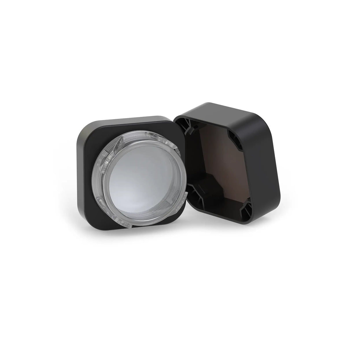 5ml Child Resistant Square Glass Concentrate Jar Rougar