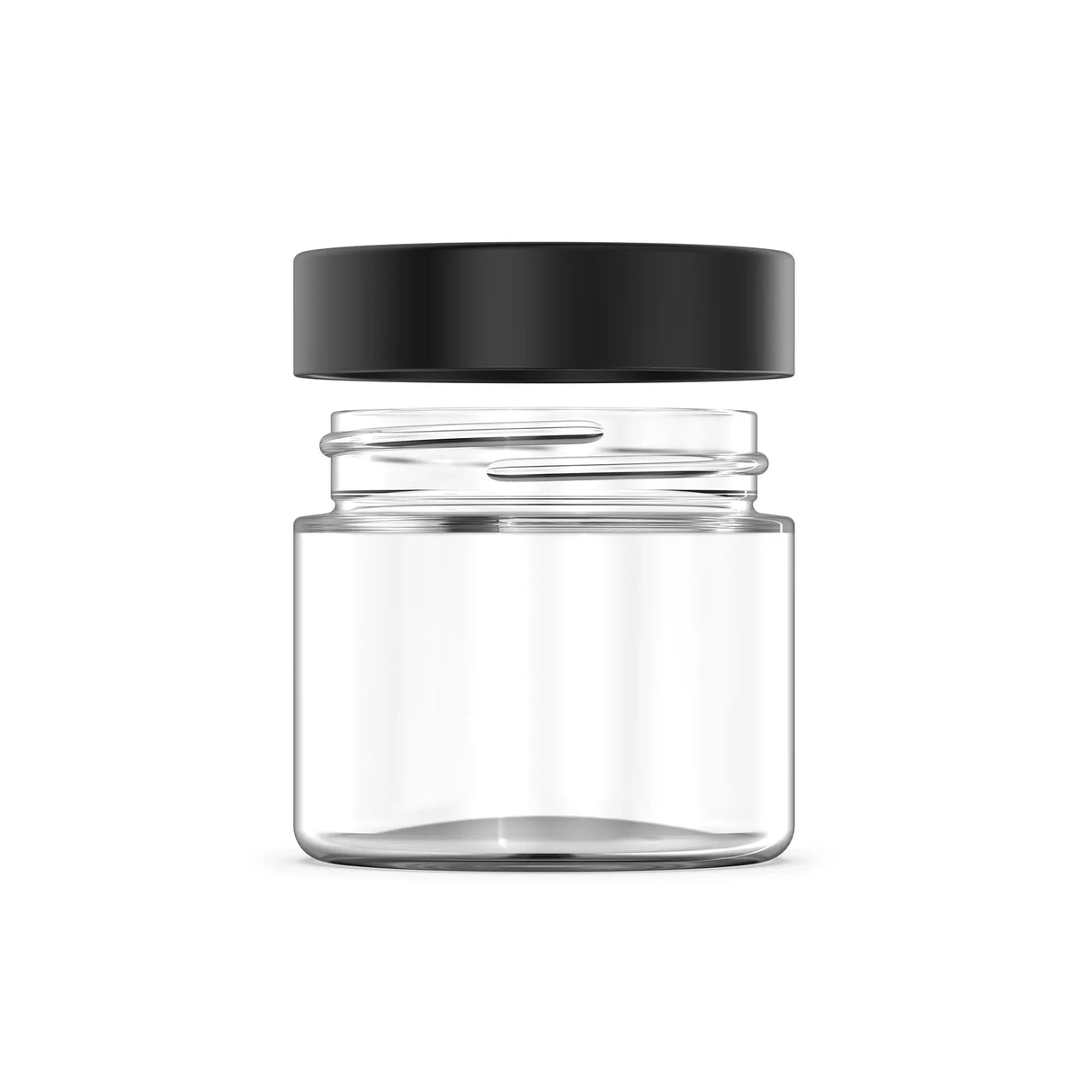 2oz Child Resistant Glass Jar Rougar