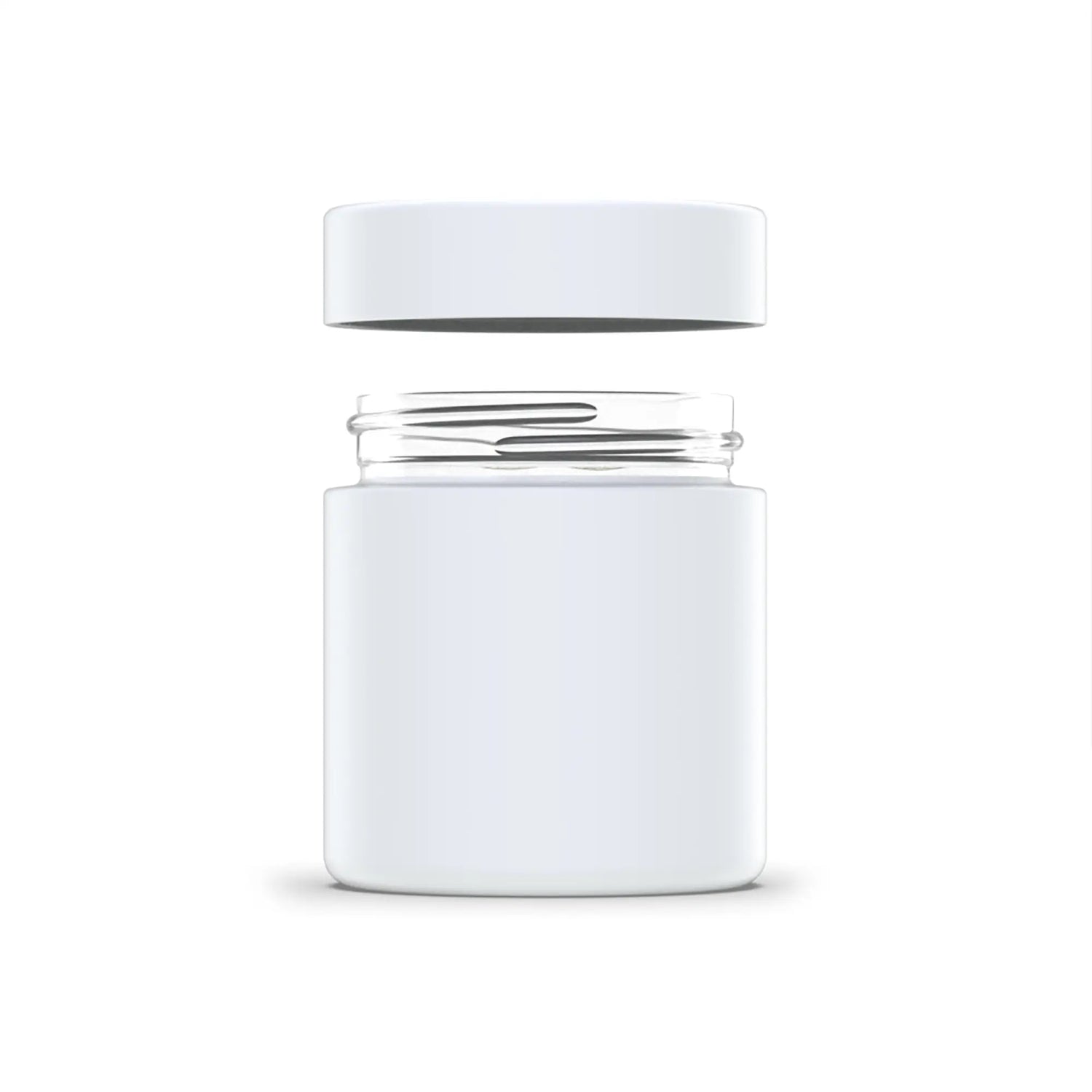 3oz Child Resistant Glass Jar + Pressure Seal Rougar