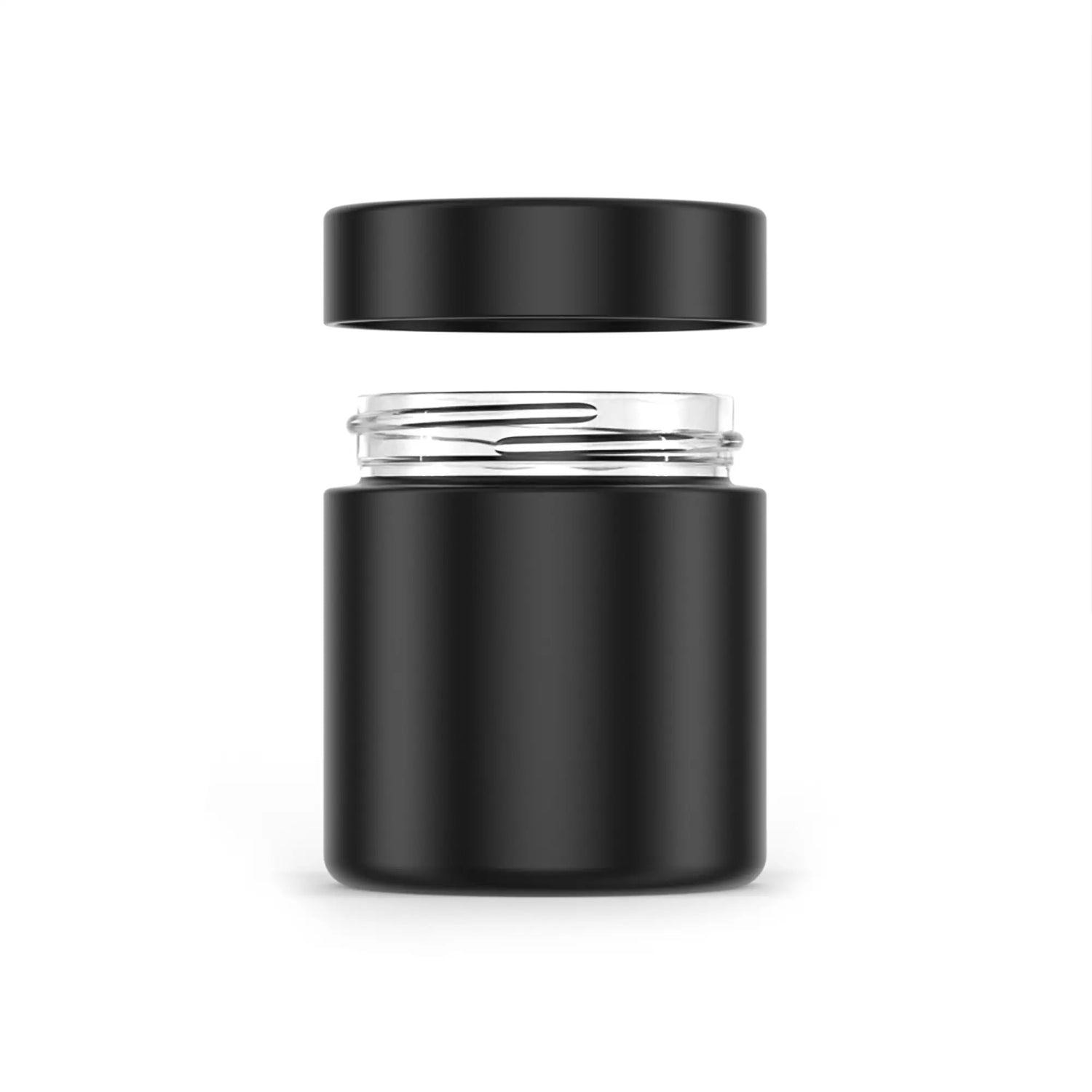 3oz Child Resistant Glass Jar + Pressure Seal Rougar