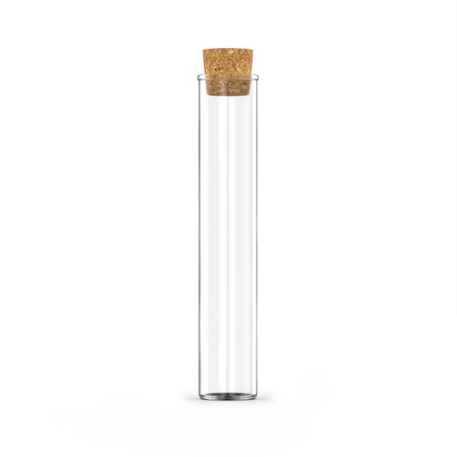 116mm Glass Pre-Roll Tube w/ Cork Lid Rougar