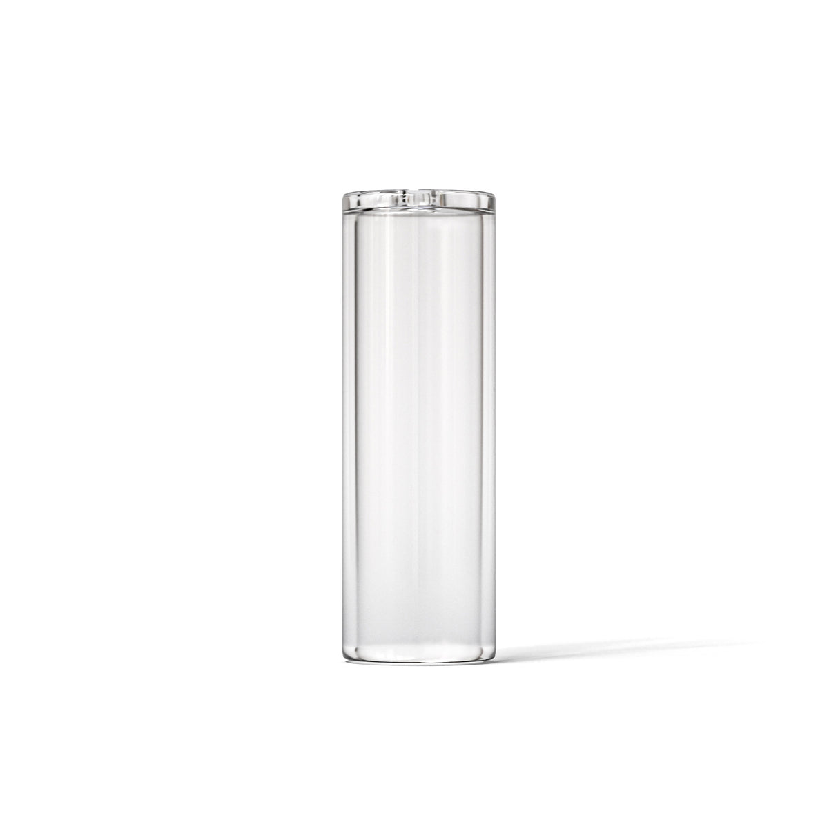 10mm Vented Round Glass Filter Tips - Clear
