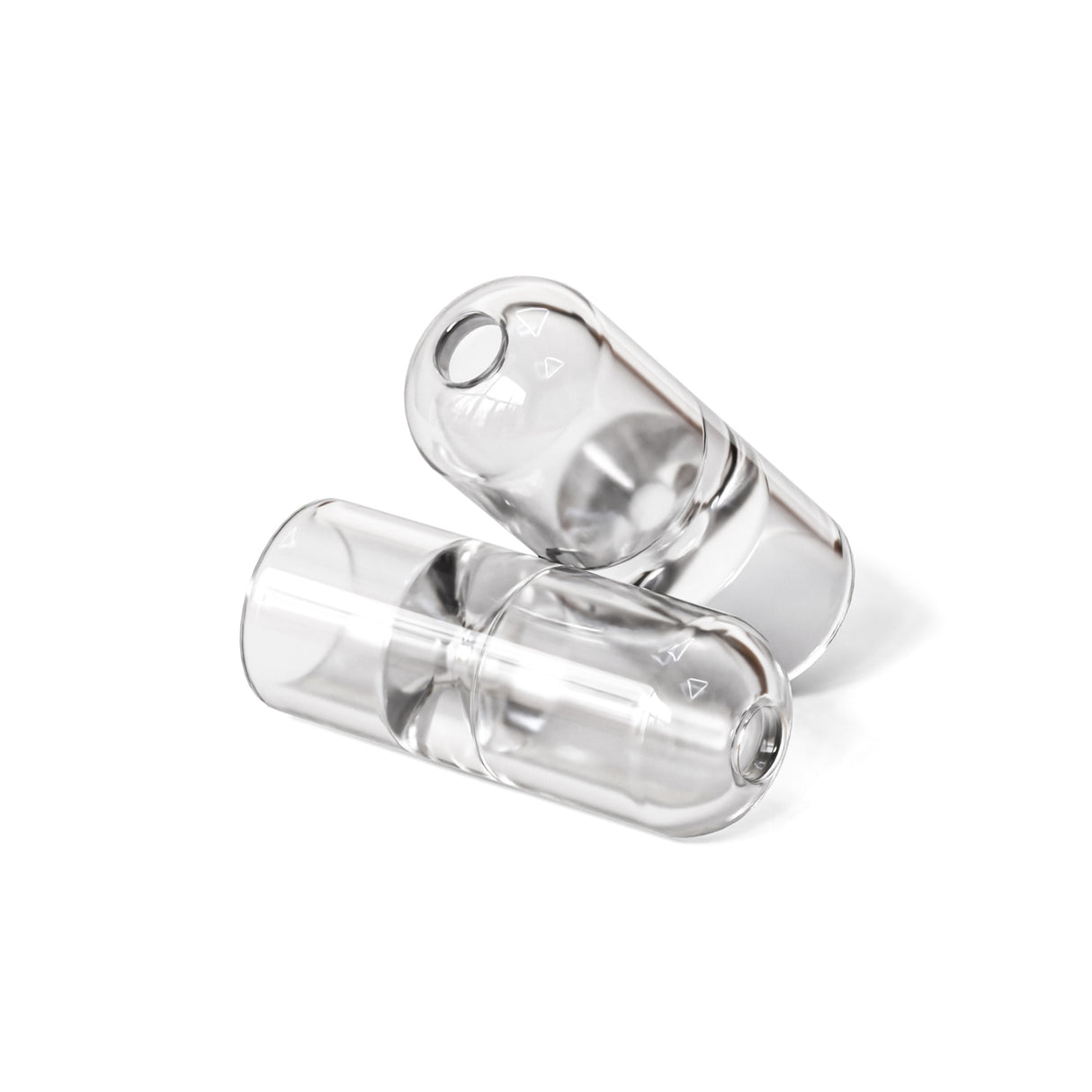 12mm Bullet Glass Filter Tips - Clear 175ct