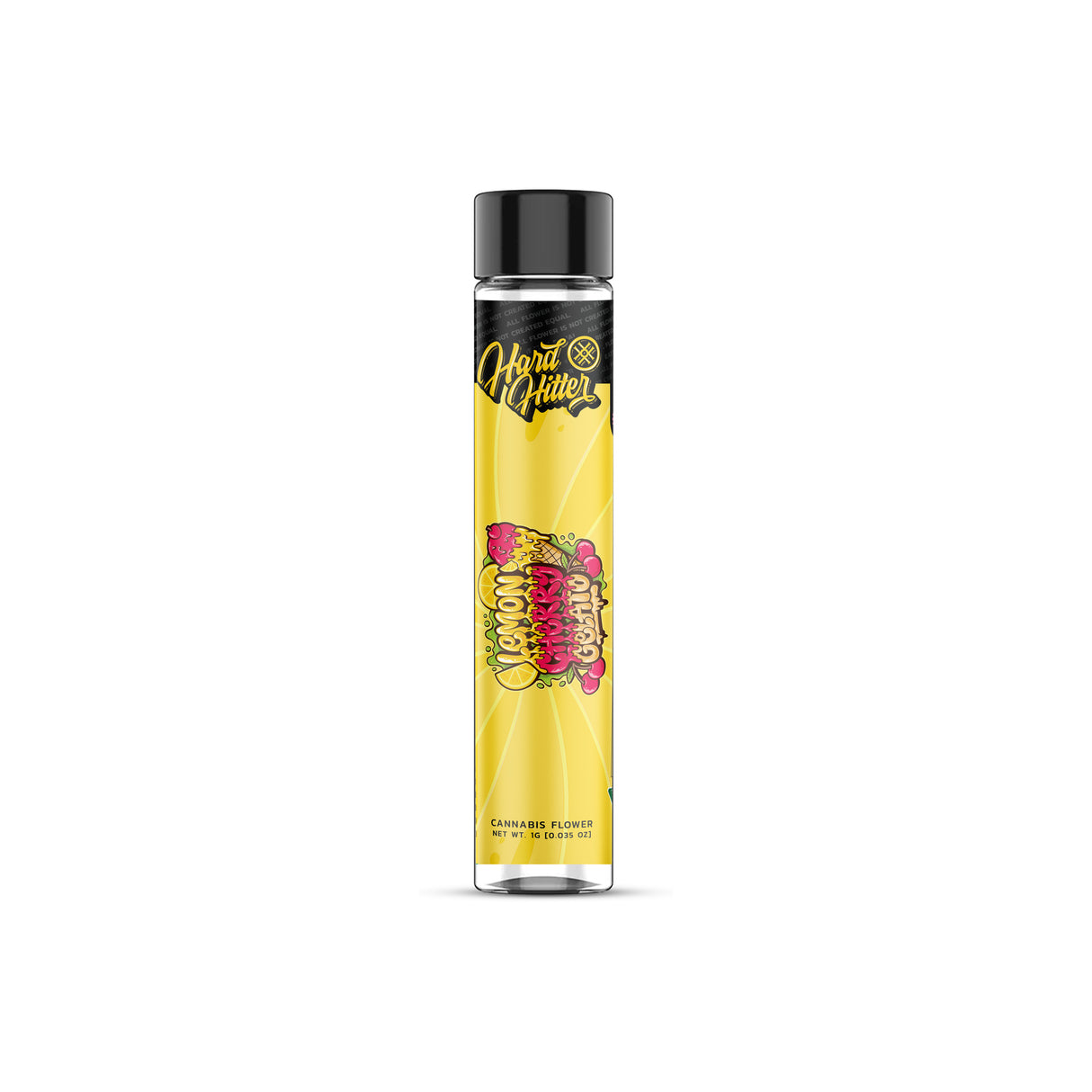 Custom Pre-Labeled 116mm Child-Resistant Plastic Pre Roll Tube