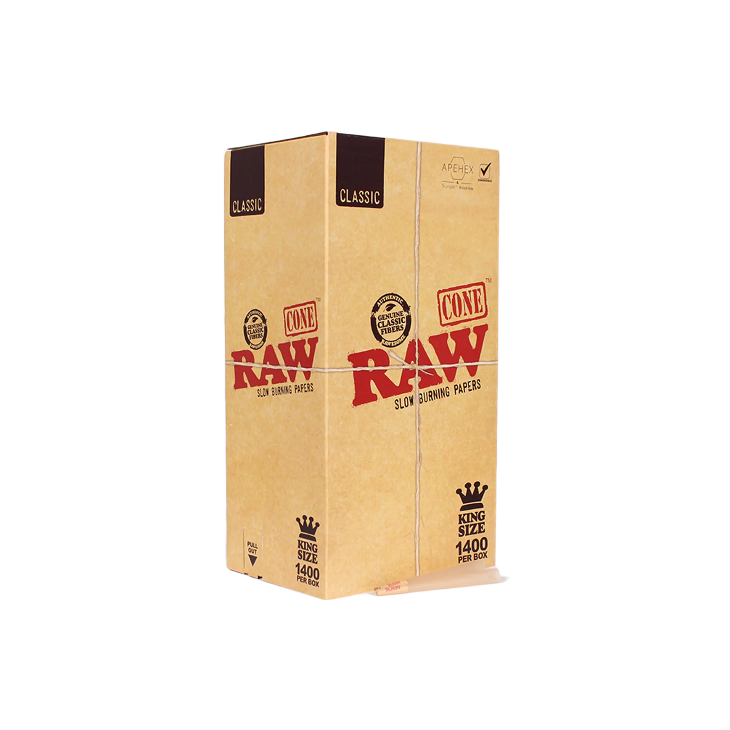RAW® Classic Bulk King Size Pre-Roll Cones HiStandards