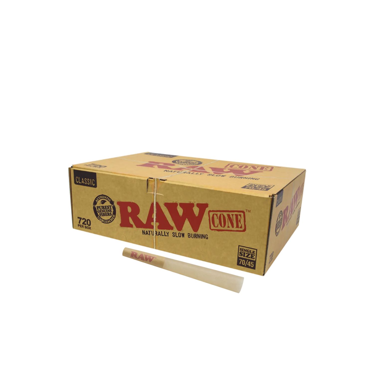 RAW® Classic Bulk 70mm/45mm Pre-Roll Cones HiStandards