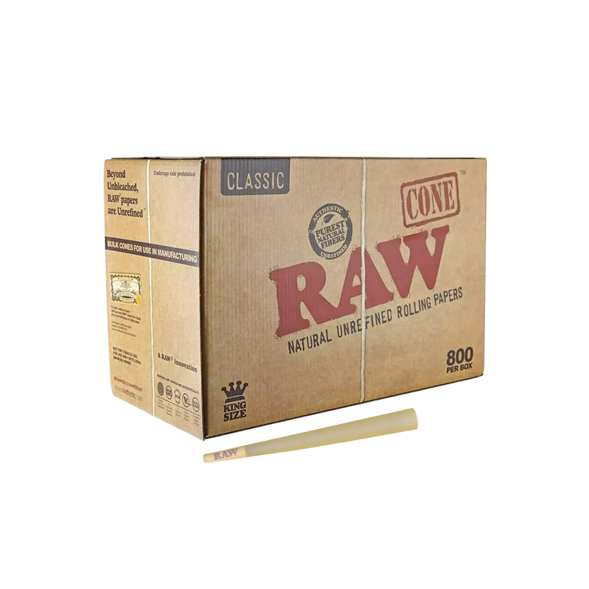 RAW® Classic King Pre-Roll Cones HiStandards