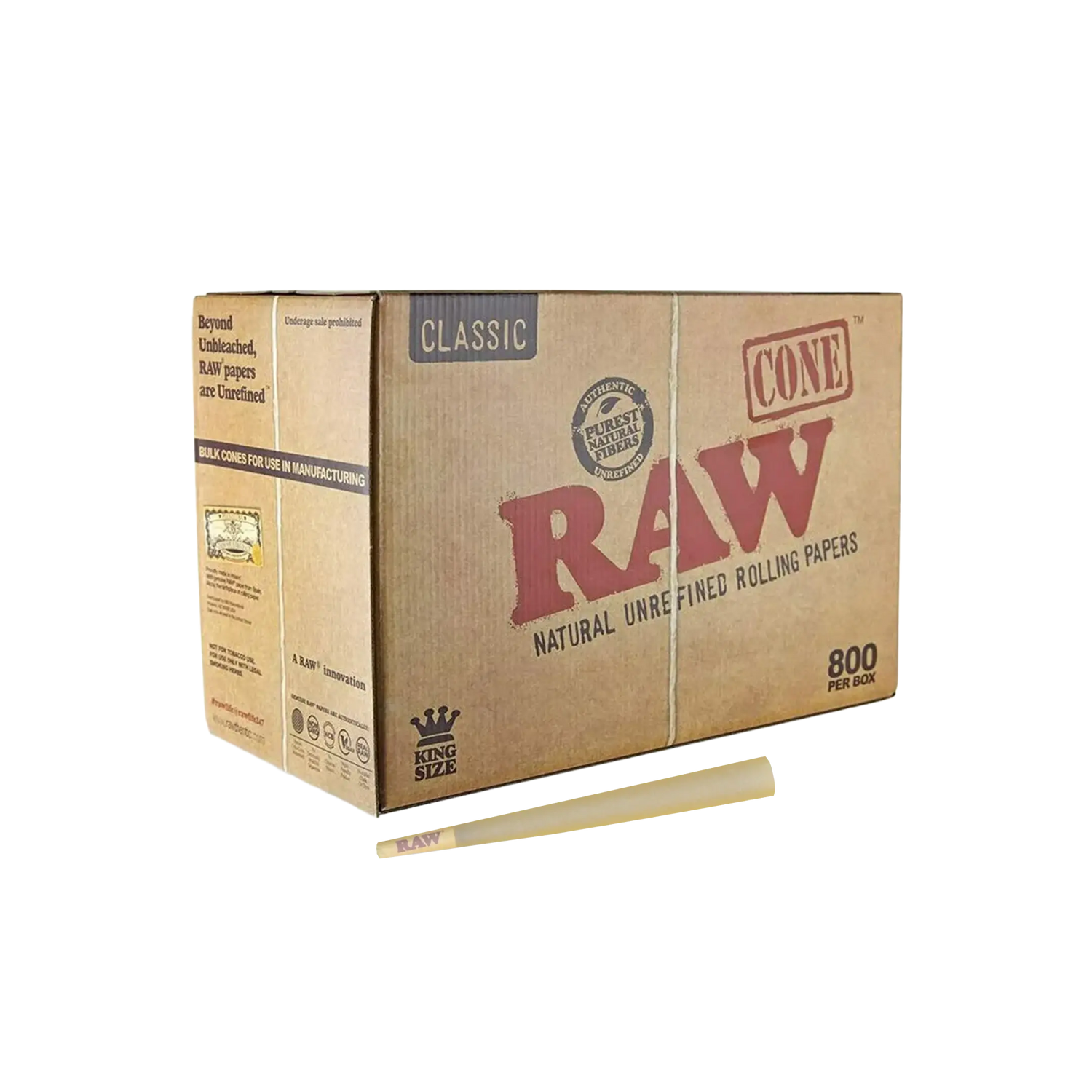 RAW® Classic King Pre-Roll Cones HiStandards