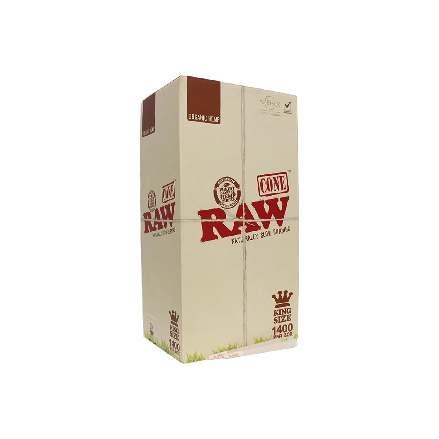 RAW® Organic King Pre-Roll Cones HiStandards