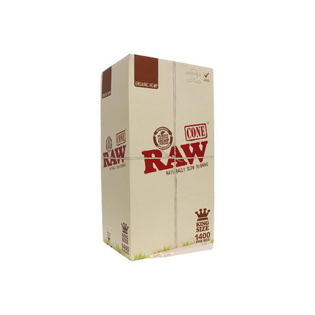 RAW® Organic King Pre-Roll Cones HiStandards