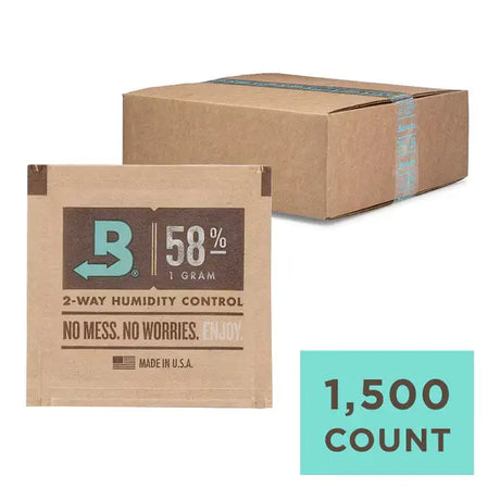 Boveda 58% RH Humidity Packs – 1g Unwrapped – 1500ct HiStandards