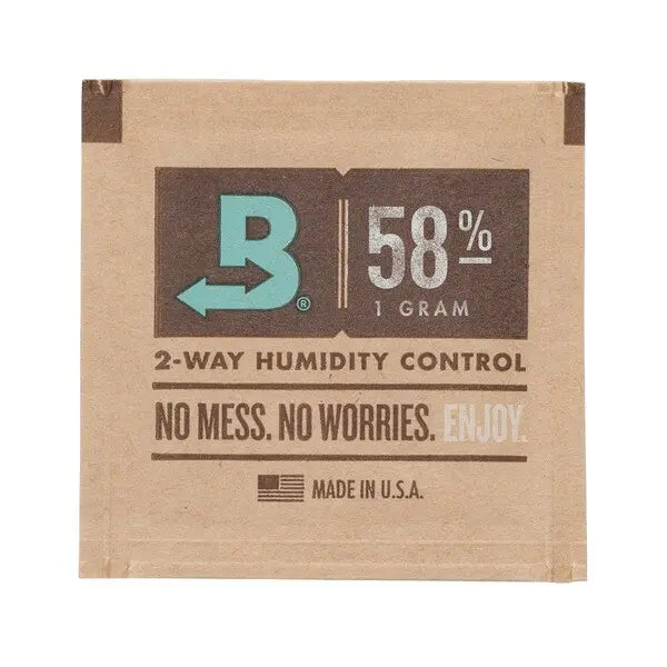 Boveda 58% RH Humidity Packs – 1g Unwrapped – 1500ct HiStandards