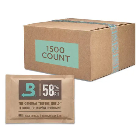 Boveda 58% RH Humidity Packs – 2g Unwrapped – 1500ct HiStandards