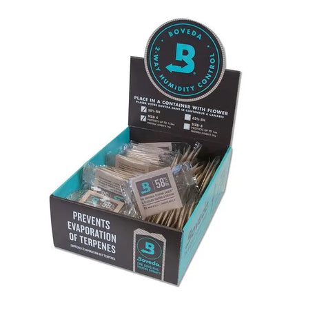 Boveda 58% RH Humidity Packs – 4g Wrapped – 500ct Master Case HiStandards