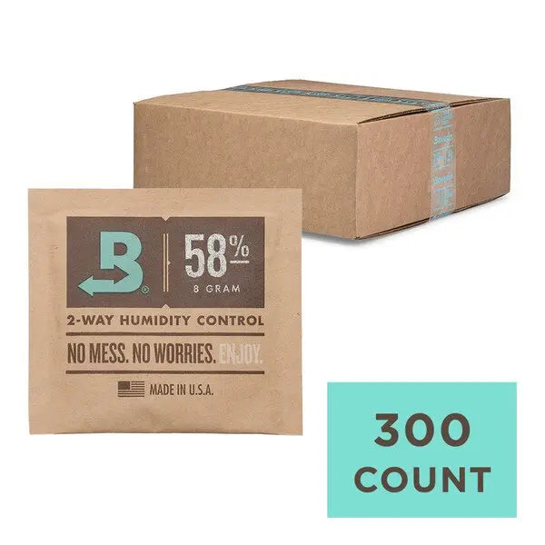 Boveda 58% RH Humidity Packs – 8g Unwrapped – 300ct HiStandards