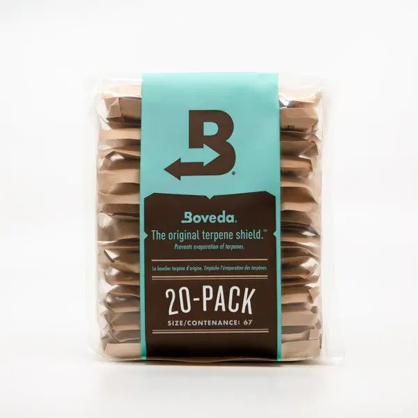 Boveda 58% RH Humidity Packs – 67g Unwrapped – 80ct Master Case HiStandards