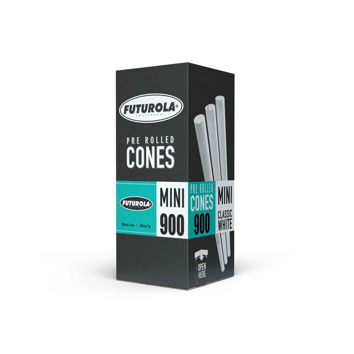 Futurola ® 60/26 Slender Paper Cones Mini Futurola