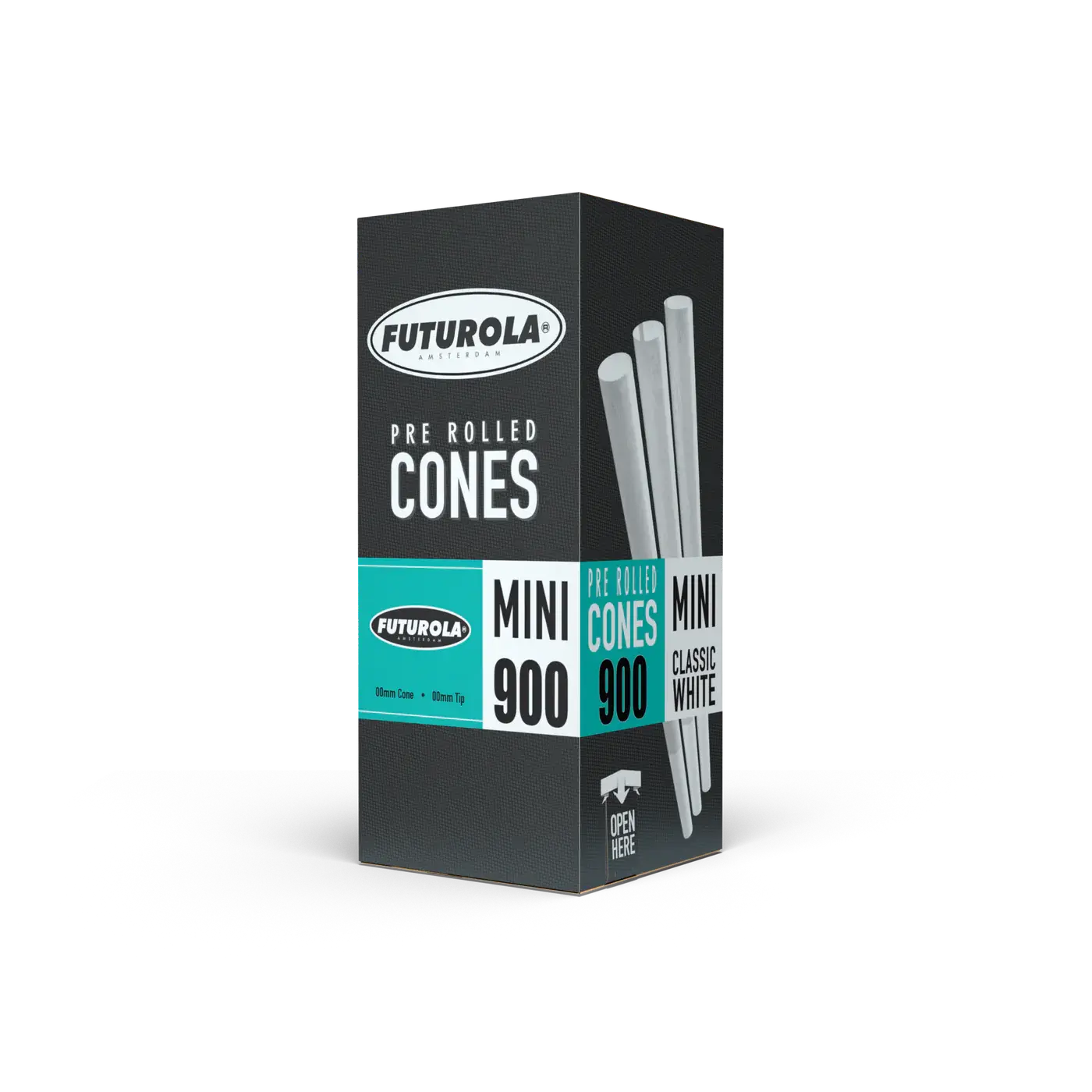 Futurola ® 60/26 Slender Paper Cones Mini Futurola