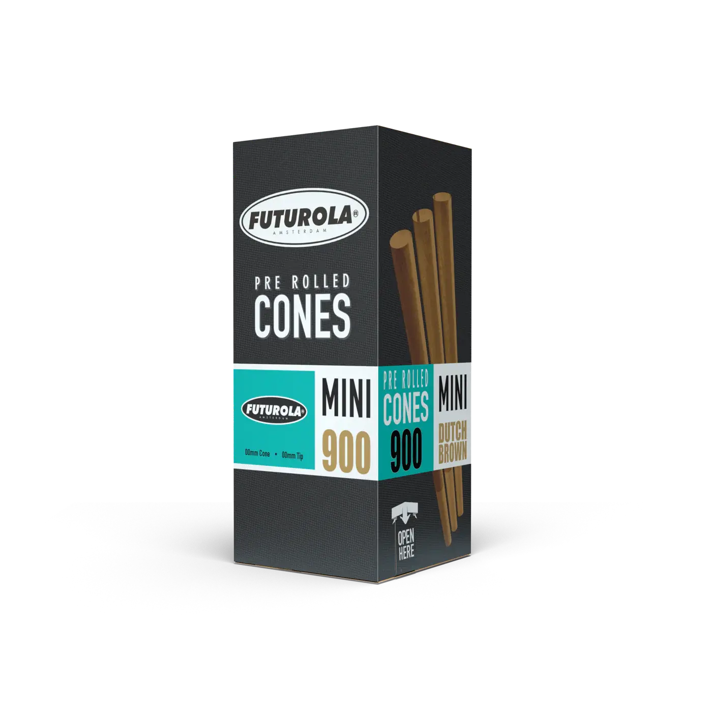 Futurola ® 60/26 Slender Paper Cones Mini Futurola