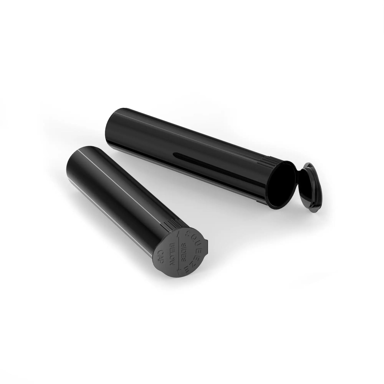 98mm Child-Resistant Plastic Pop Top Tube Rougar