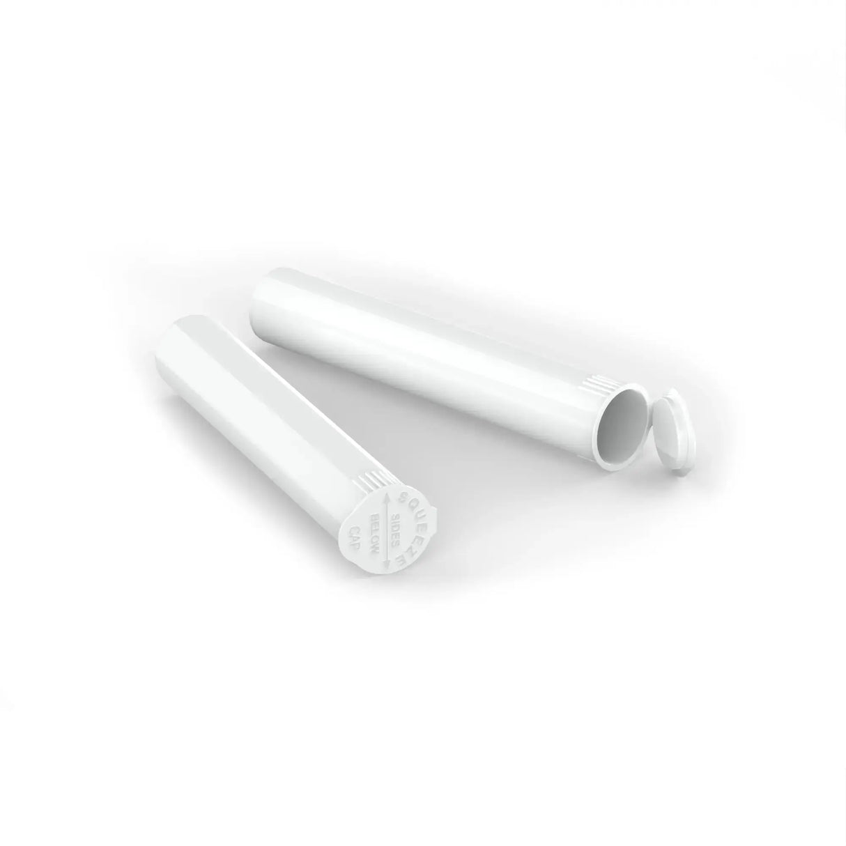 116mm Child-Resistant Plastic Pop Top Tube Rougar