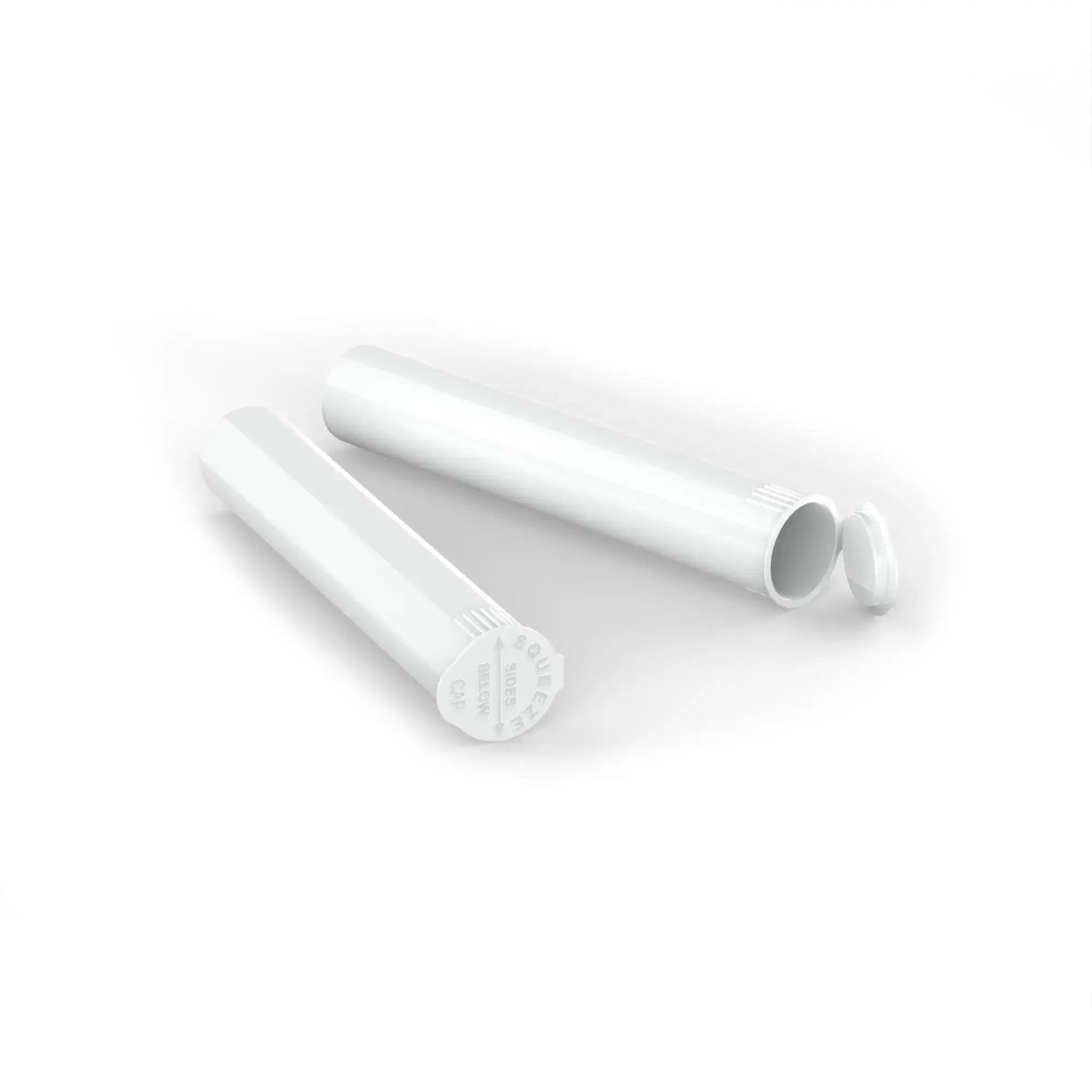 116mm Child-Resistant Plastic Pop Top Tube Rougar