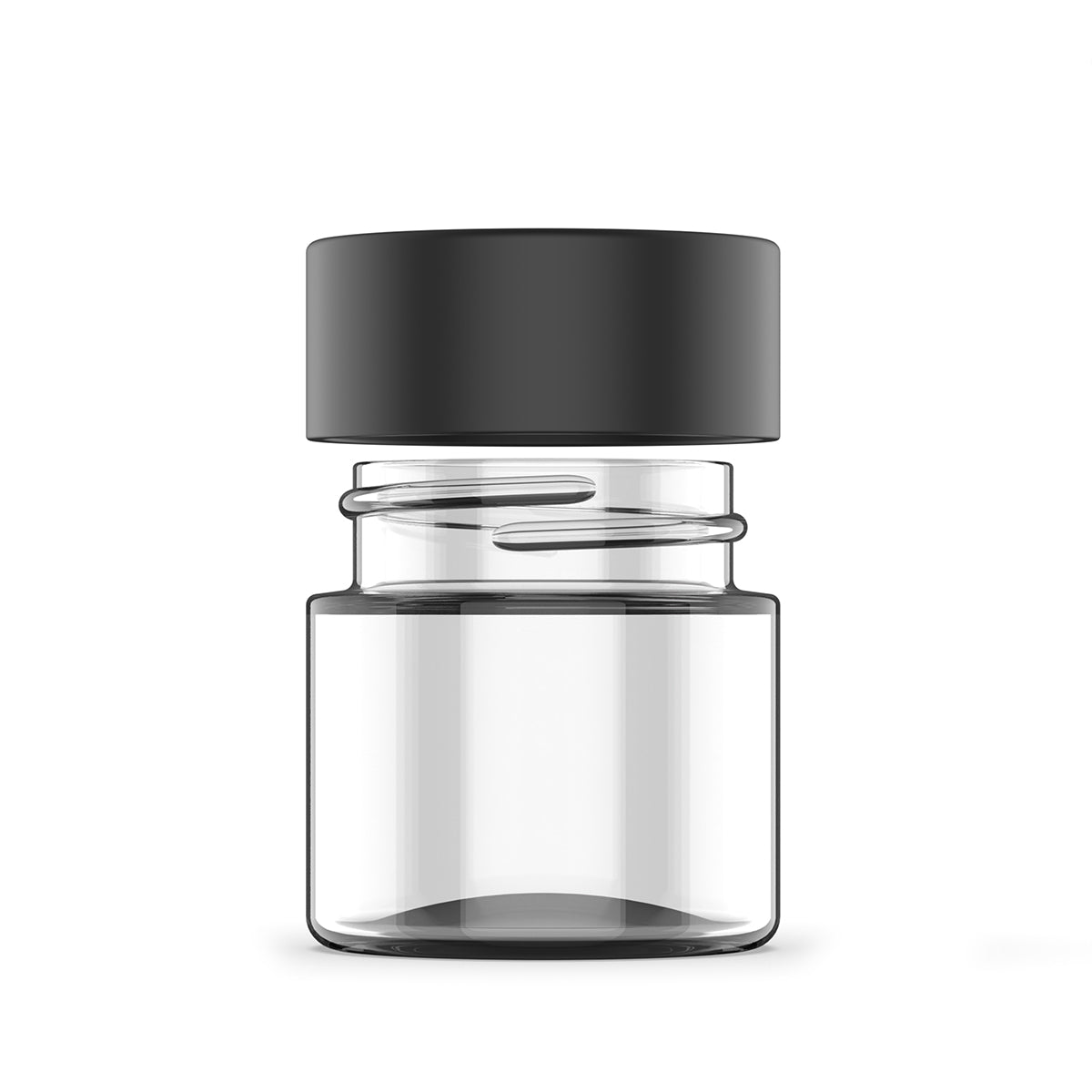 1oz Child Resistant Glass Jar