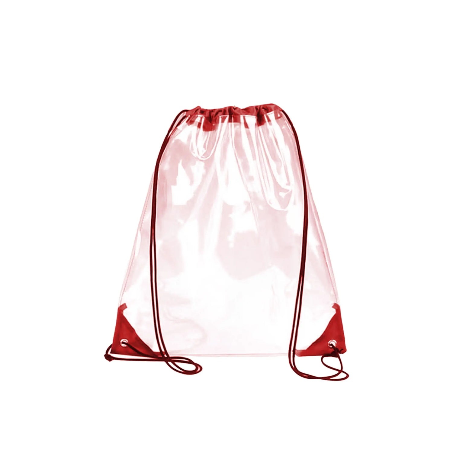 Custom PVC Clear Bag Stadium Drawstring Backpack HiStandards