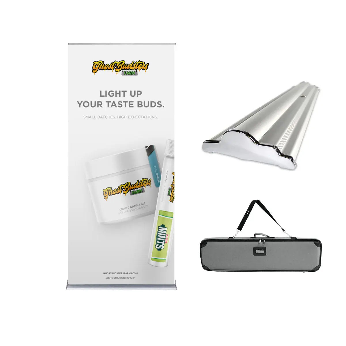 Custom 36" x 80" Premium Retractable Banner HiStandards