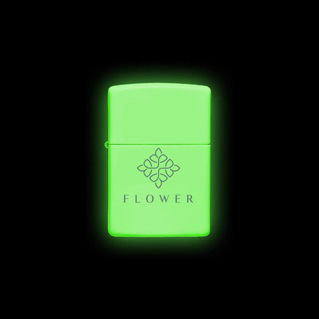 Custom Glow in the Dark Windproof Zippo Lighter HiStandards